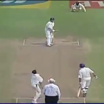 Steyn's first Test wicket
