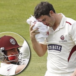 Kieswetter takes one in the face