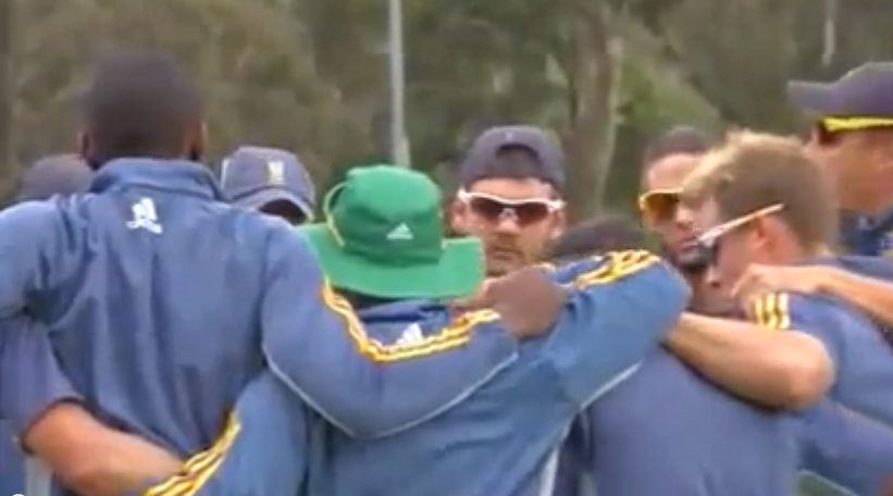 Proteas at practice
