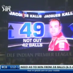 Kallis in the IPL highlights