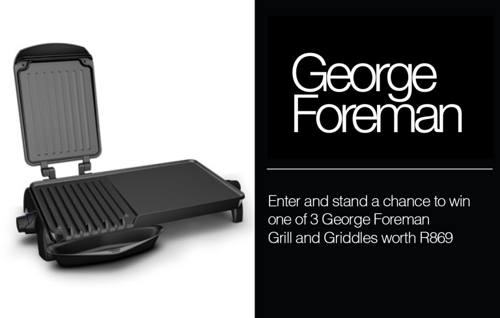 Win a George Foreman Grill