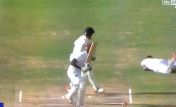 Stunning catch in Test