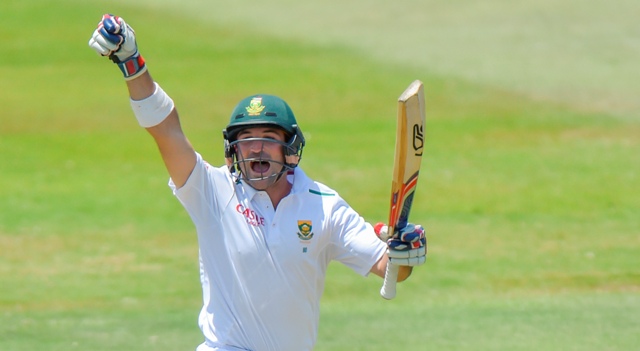 Elgar stands alone as Proteas fall