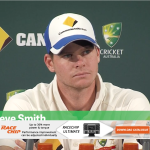 Smith can't hide embarrassment
