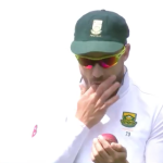 Faf charged with ball tampering