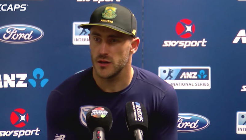 Du Plessis on Proteas' T20I win