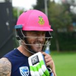 Proteas bowl in Faf's 100th