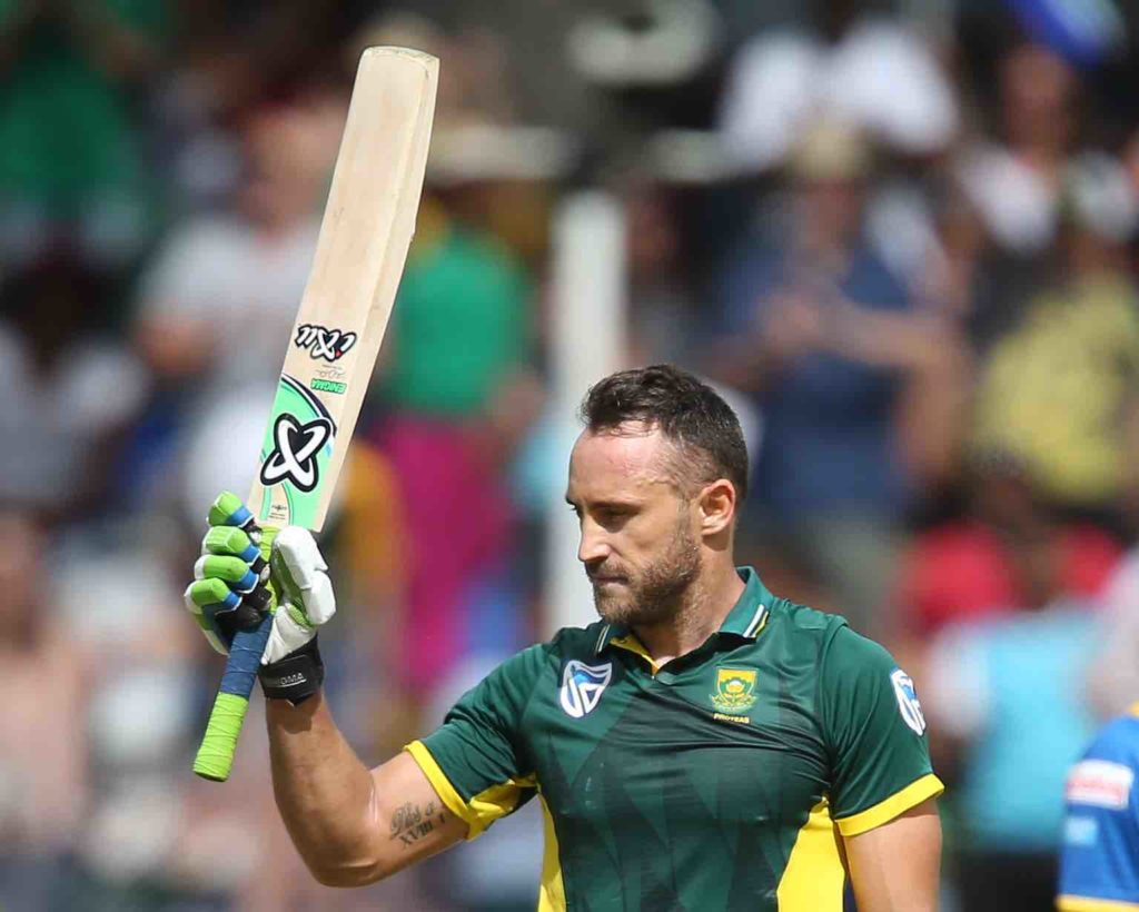 Record-breaking Faf gets Proteas to 367-5