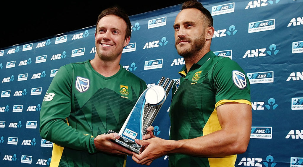 AB isn't keen to play – Faf
