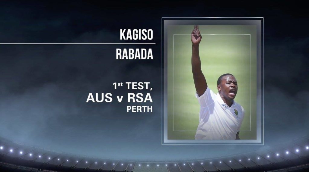 Rabada wins Delivery of the Year