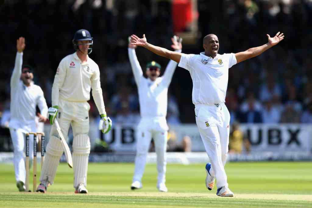 Philander's triple strike leaves England in tatters