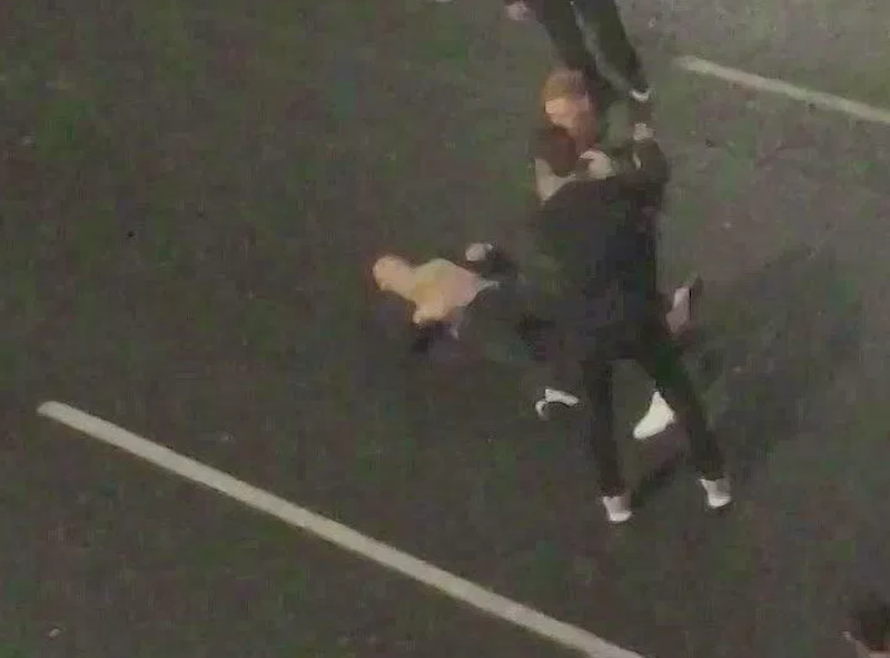 Stokes' brawl captured on video