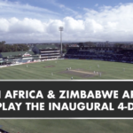 Four-day Test against Zimbabwe
