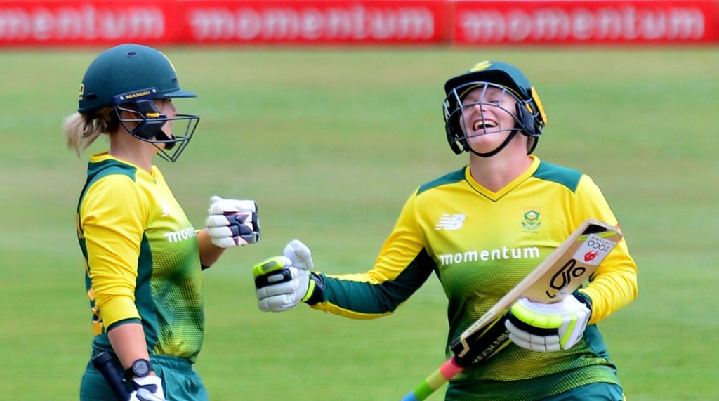 Proteas charge washed out