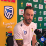 Faf: Personal sledging from both sides