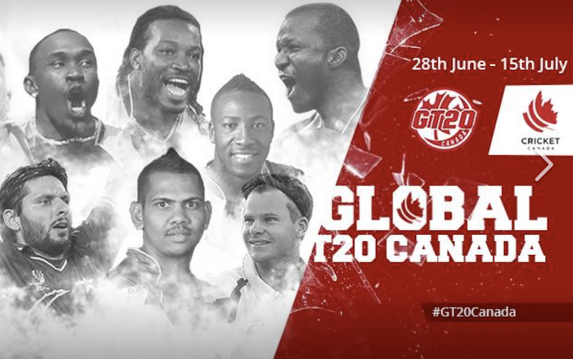 Match schedule unveiled for inaugural Global T20 Canada