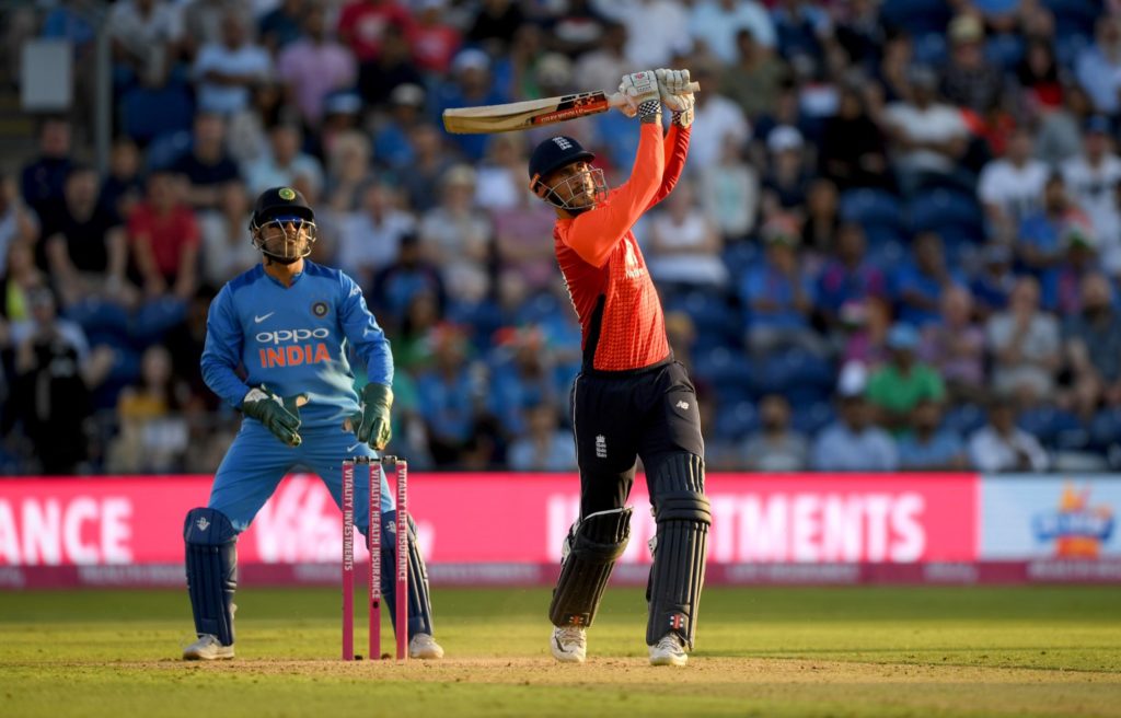 Hales anchors England win