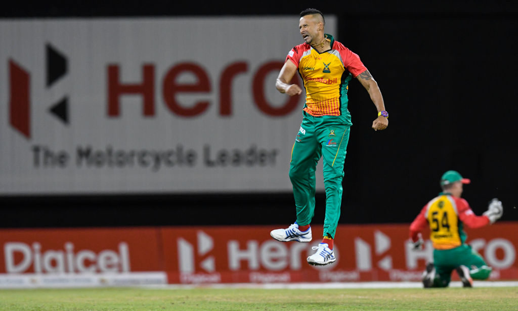 Amazons squeak home by three runs to top CPL log