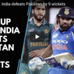 India's nine-wicket win over Pakistan