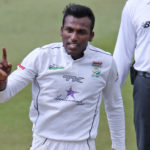 Three spinners as Muthusamy debuts