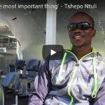 Watch: Tshepo Ntuli on being patient