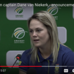 Watch: Dane van Niekerk on T20I squad