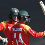 Williams fifty helps Zim to respectable total