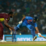 India steal final ball single to down Windies