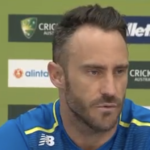 Watch: Faf talks ahead of Aus ODI series