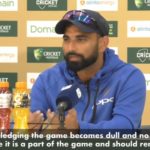 Watch: Sledging is part of game – Shami
