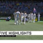 Highlights: Australia vs India (Day 5)