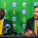 Ottis Gibson and Faf du Plessis