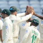 One breakthrough before lunch for SA