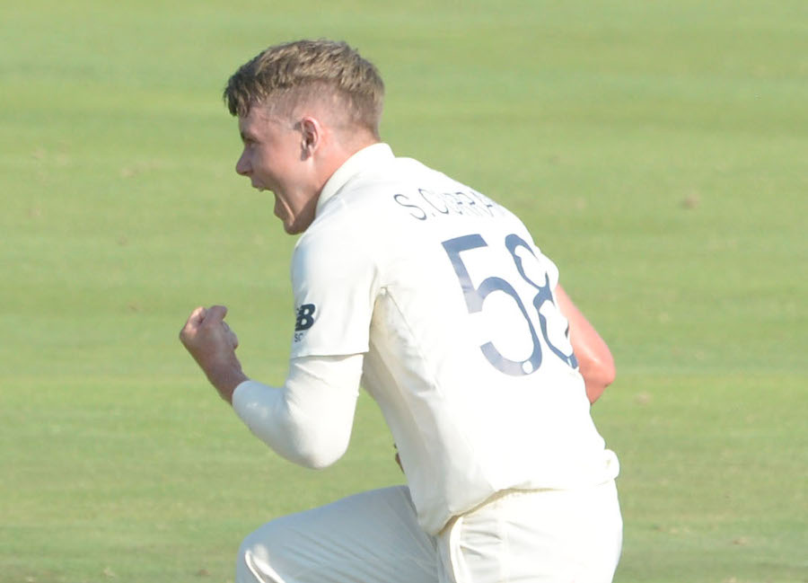 Curran's young shoulders carry England
