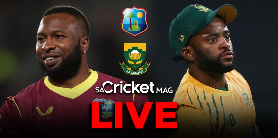 LIVE: Proteas vs West Indies (5th T20I)