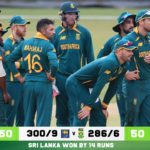 Proteas fall short in first ODI against Sri Lanka