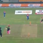 Andre Russell freak run out