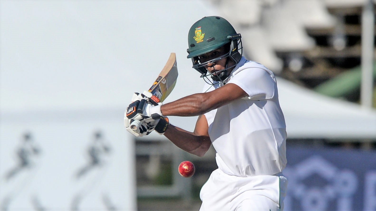 Keegan Petersen of South Africa during day 3 of the third 2021 Betway Test Series game between South Africa and India at Newlands Cricket Ground in Cape Town on 13 January 2022 © Ryan Wilkisky/BackpagePix