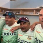 Bangladesh SA coaches celebrate