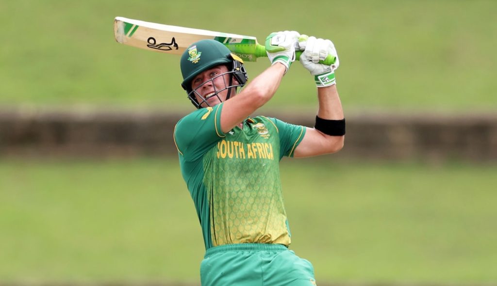 Dewald Brevis Proteas Ireland U19