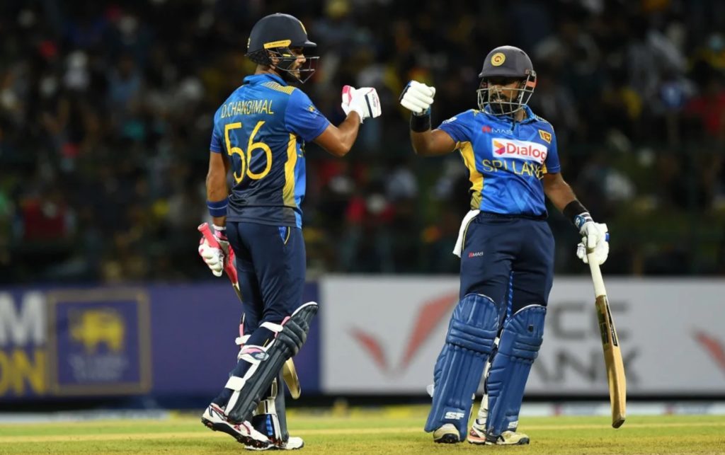 Dinesh Chandimal Charith Asalanka 16 Jan 2022