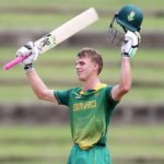 George van Heerden century SA U19 Ireland