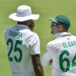 Kagiso Rabada Dean Elgar vs India