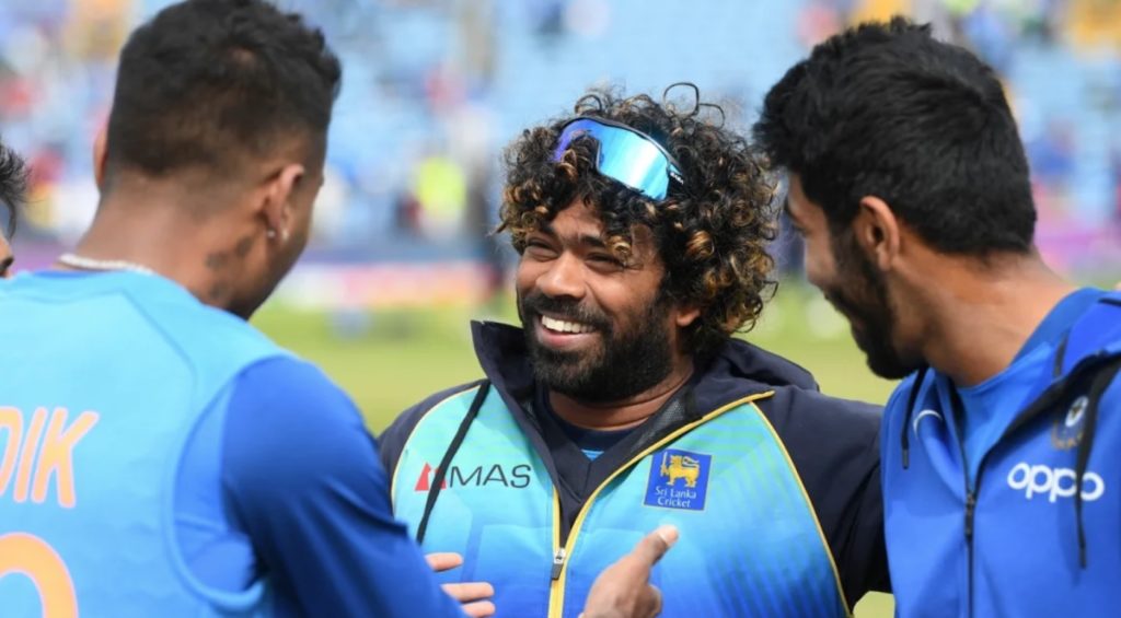 Lasith Malinga smiles Sri Lanka