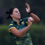 Marizanne Kapp bowls Proteas Women