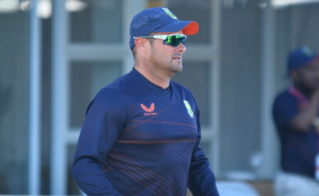 Mark Boucher Proteas coach 21 Jan 22