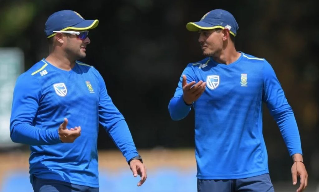 Mark Boucher Quinton de Kock