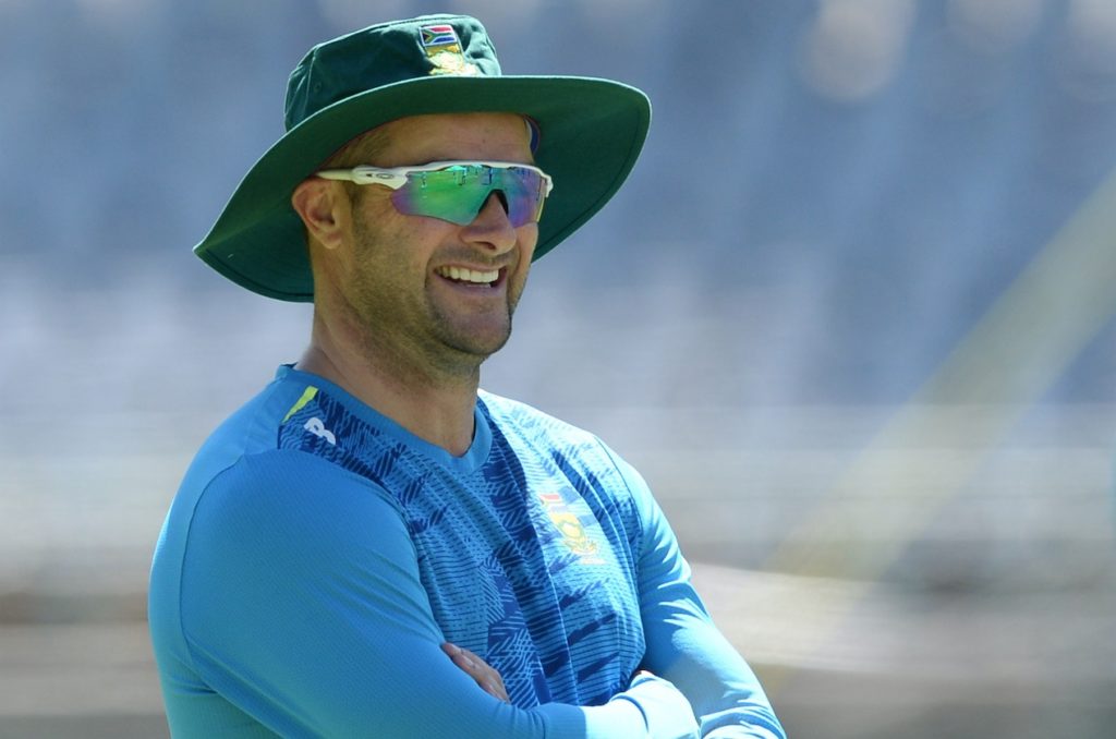 Mark Boucher smiling