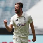 Mark Wood celebrates Ashes