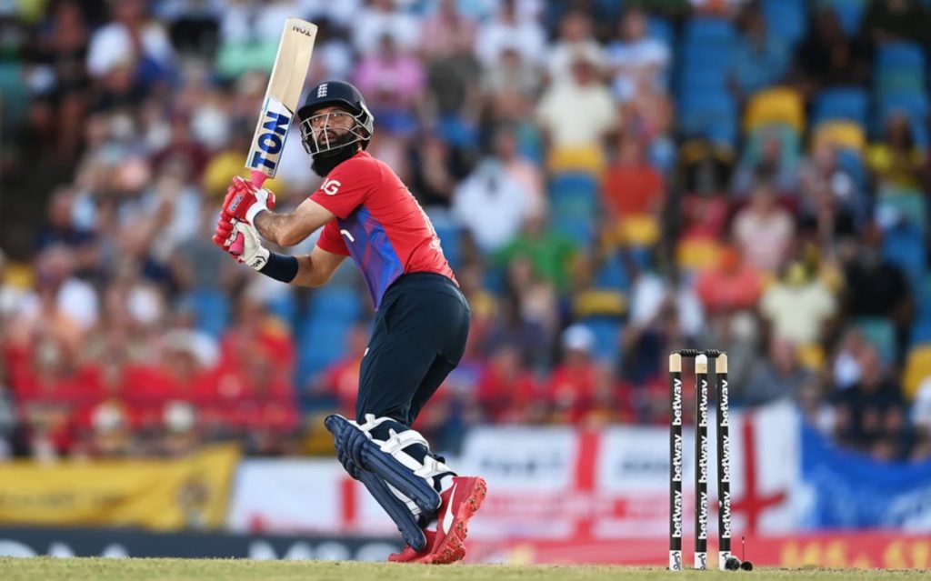 Moeen Ali England West Indies 29 Jan 2022